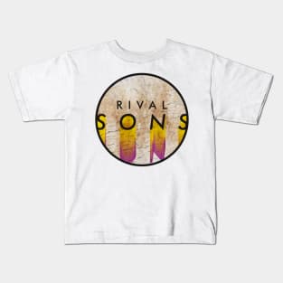 Rival Sons - VINTAGE YELLOW CIRCLE Kids T-Shirt